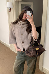 Vintage Knit Short Cardigan