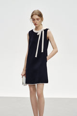 Beaded Hem Vintage A-Line Dress
