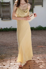 Swing Neck Slip Dress