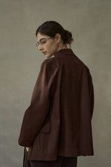 Round Buckle Short Jacket