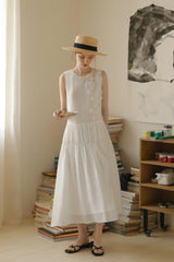 Three-Dimensional Flower Cake Dress