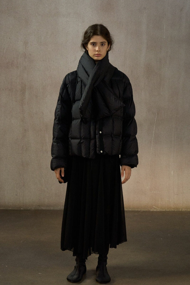 Cozy Seamless Quilted Down Jacket