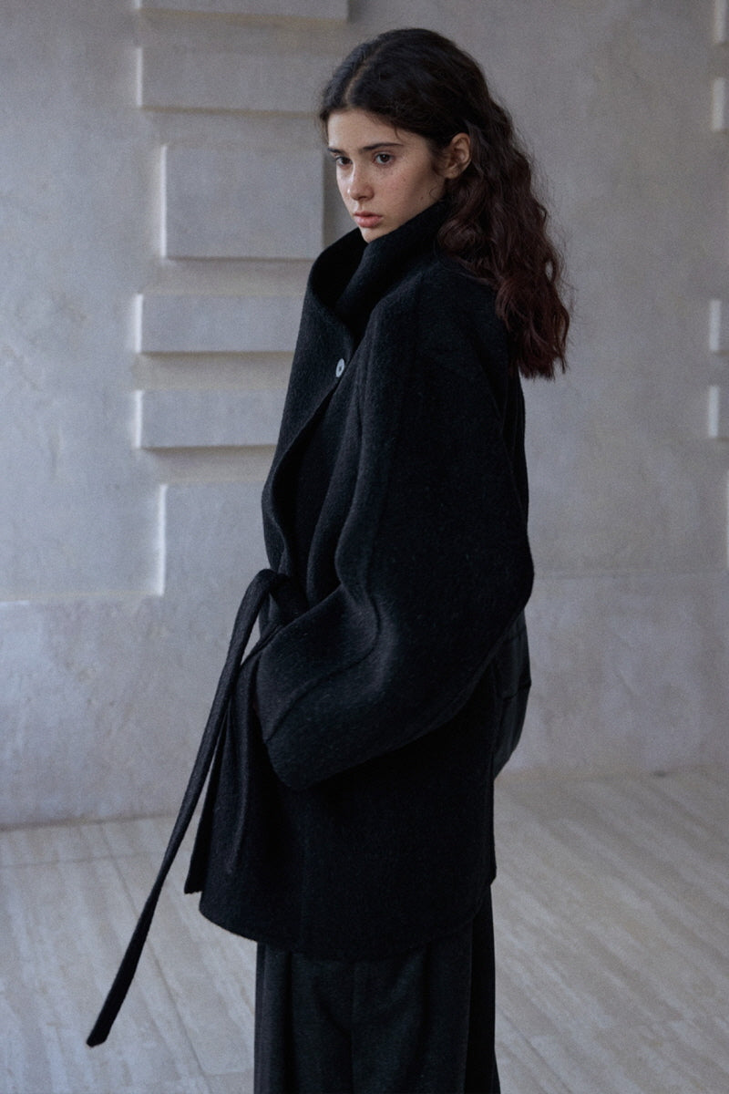 Long Lapel Double-Sided Coat