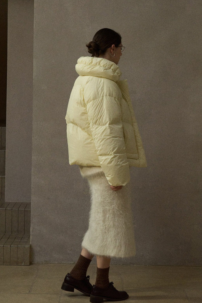 Detachable Bud-Collar Puffer Jacket