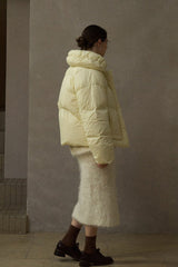 Detachable Bud-Collar Puffer Jacket