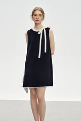 Beaded Hem Vintage A-Line Dress