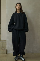 Relaxed Fit Twill Texture Pants