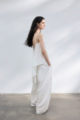 Slit Sleeveless Camisole Vest