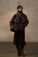 Cozy Seamless Quilted Down Jacket