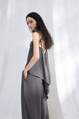 Slit Sleeveless Camisole Vest