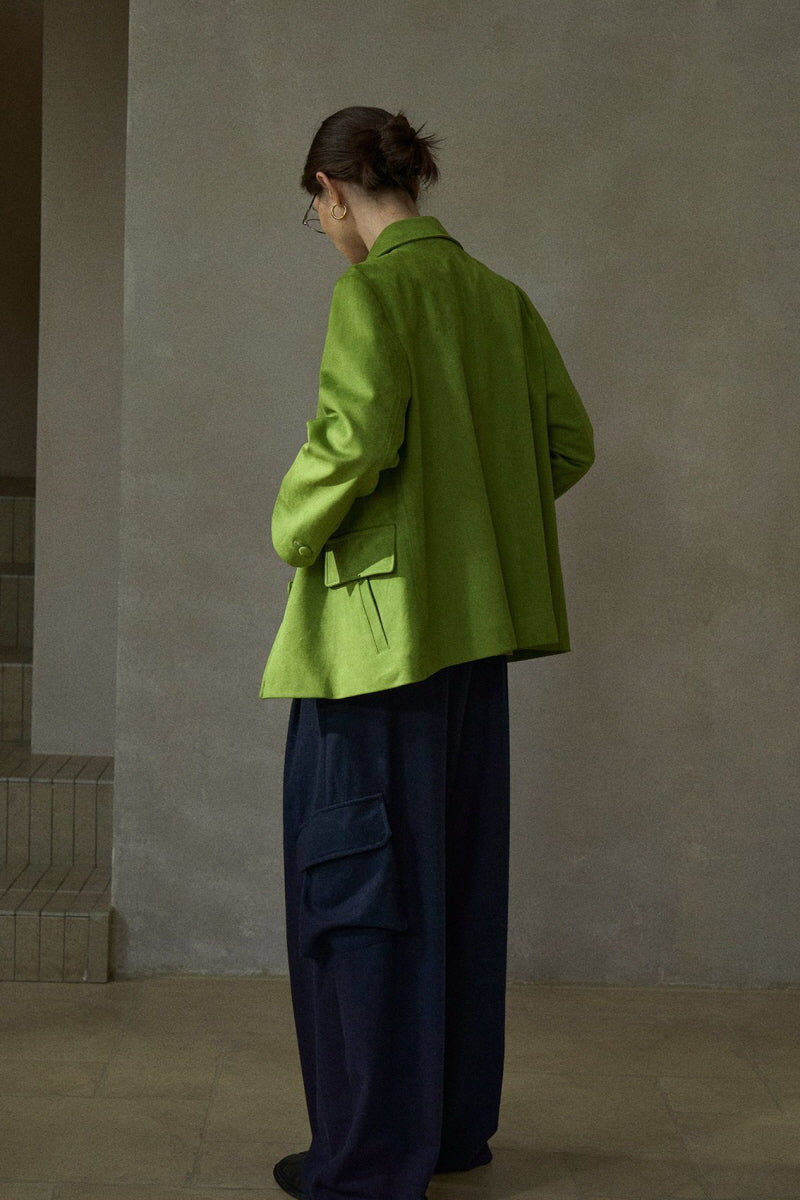 Round Buckle Short Jacket