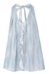 Ruffle Halterneck Loose Top