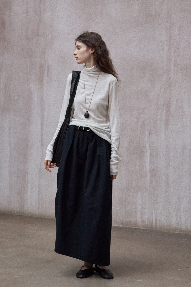 Three-Dimensional Flower Bud Skirt