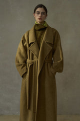 Tunic Lapel Oversized Long Coat