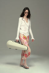 Bias-Cut Bohemian Pattern Slip Dress