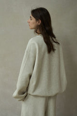 Dropped Shoulder Silhouette Sweatshirt