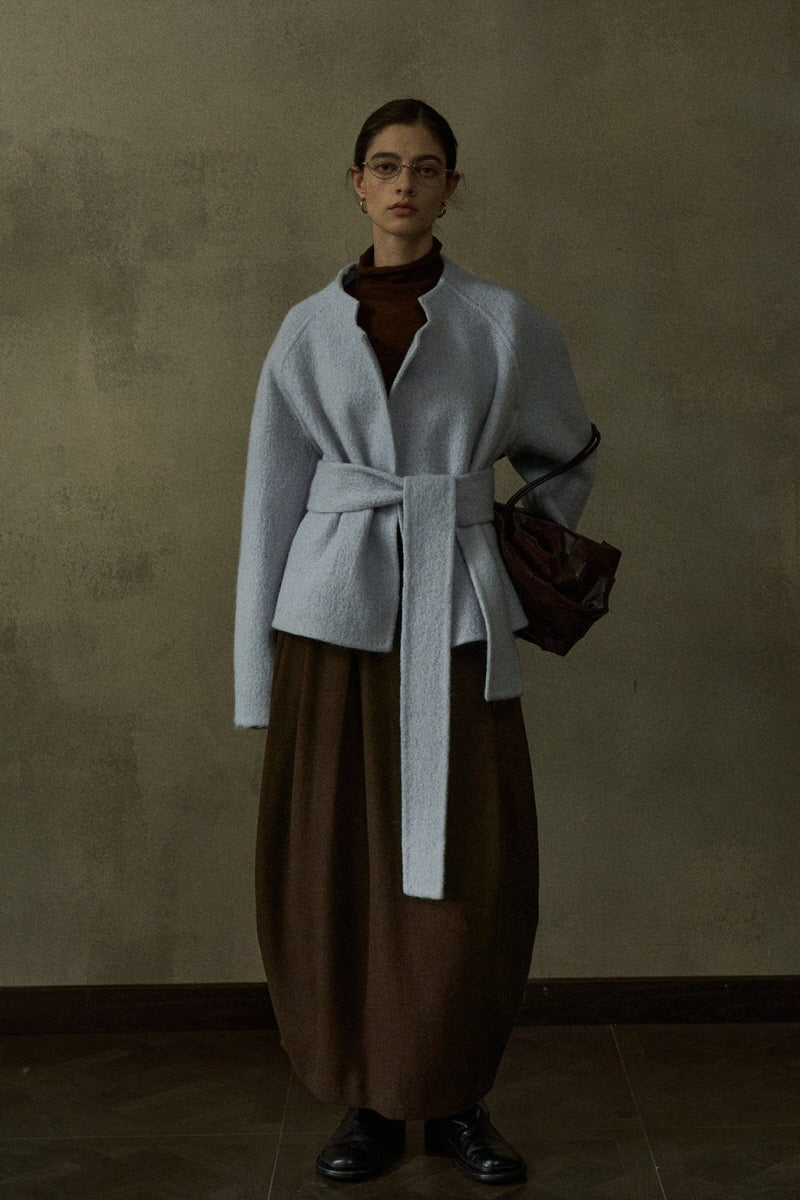 Small Chimney Collar Strap Jacket