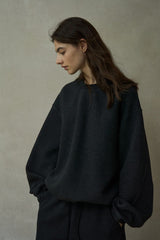 Dropped Shoulder Silhouette Sweatshirt