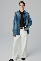Wide Jacket Loose Shirt