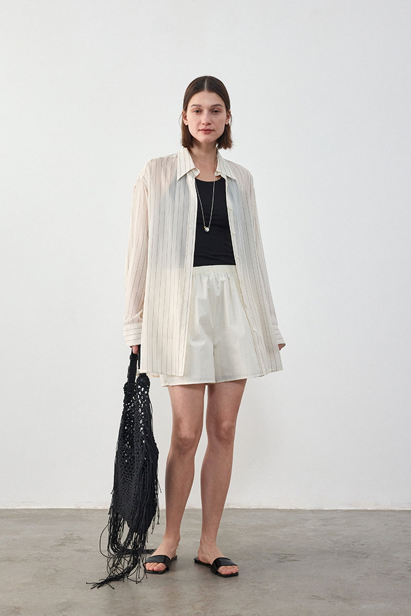 Striped Casual Loose Shirt