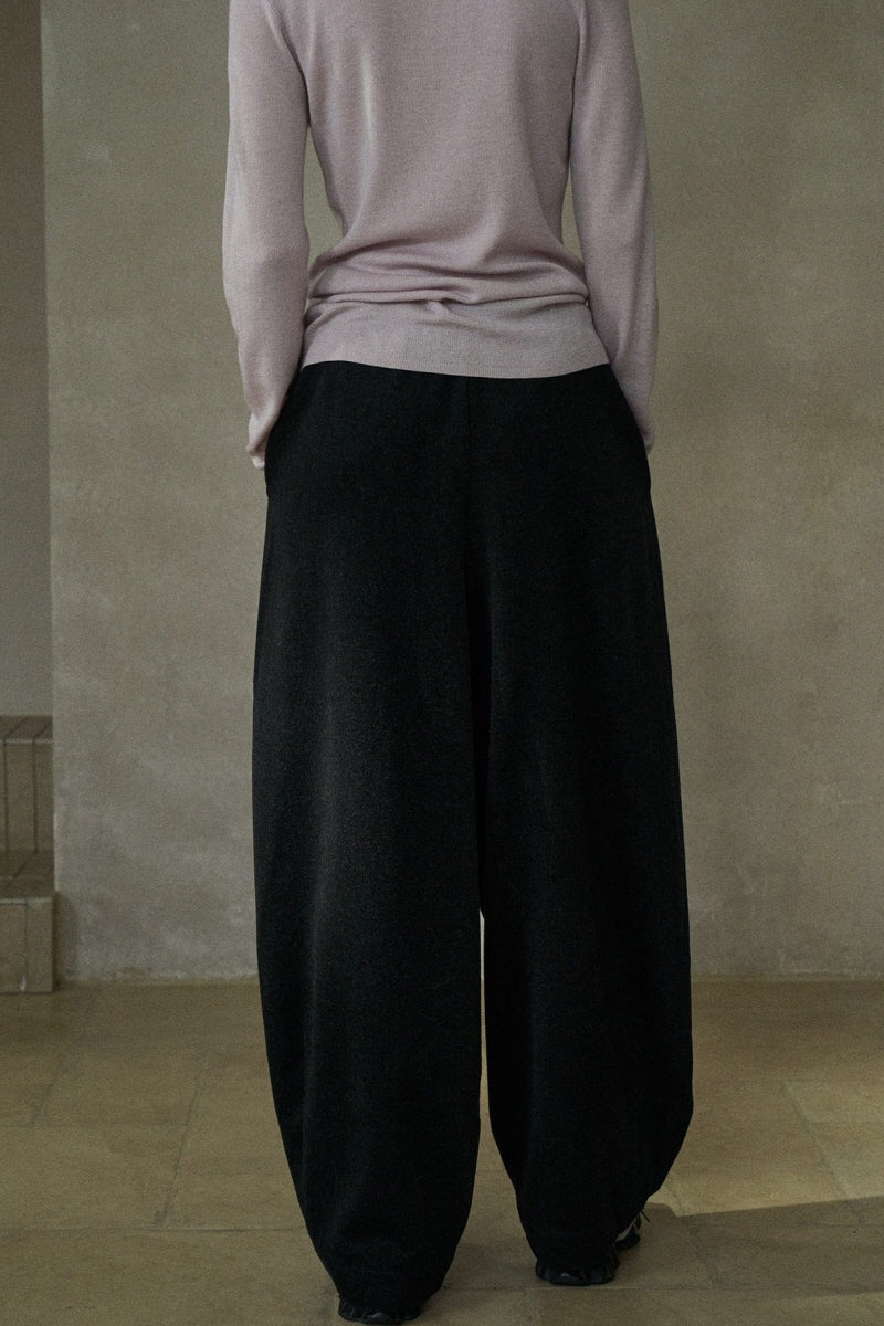 Drawstring Loose Slacks
