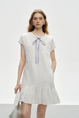 Shredded Hem Doll Dress