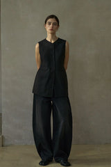 V-Neck Fitted Vest