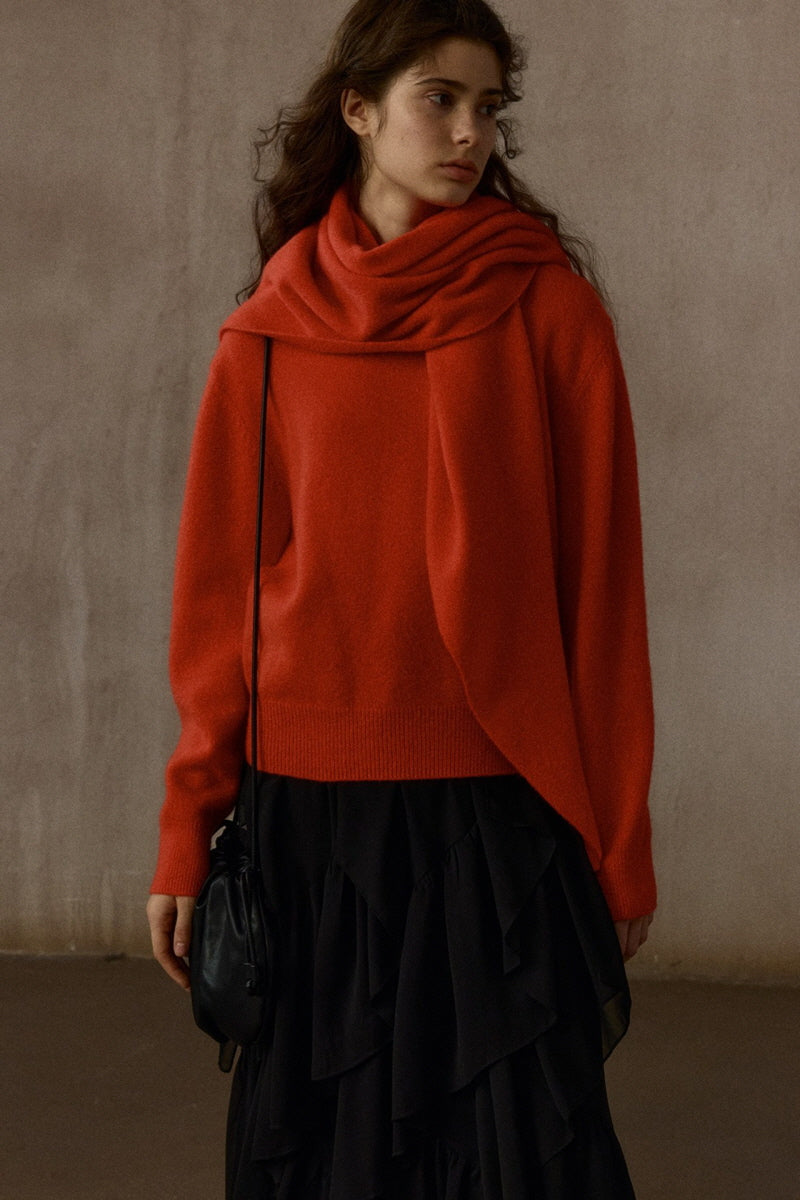 Lazy Fit Crew Neck Pullover