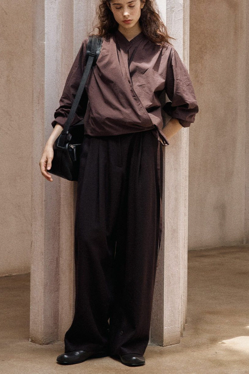 Volumetric Tapered Pants