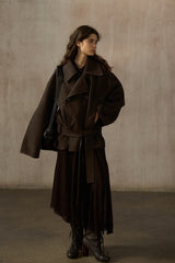 Herald Classic Commuter Double-Sided Nun Coat Jacket