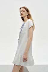 Shredded Hem Doll Dress