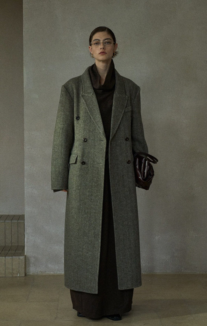 Reversible Lapel Duffle Coat