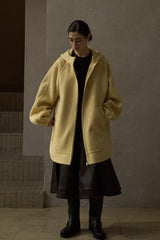 Reversible Hooded Large-Pocket Jacket