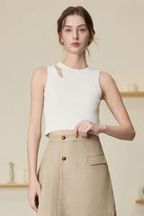 Summer Simple Basic Knit Vest