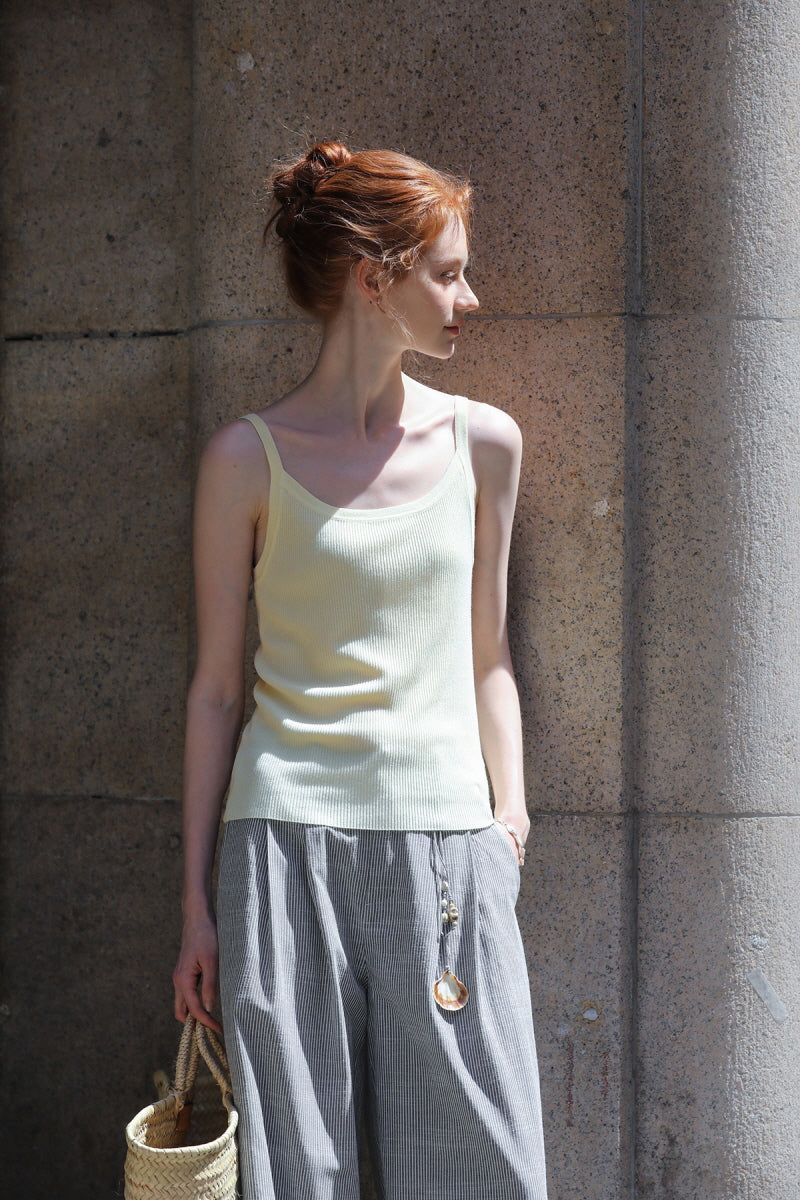 Minimalist Slim Fit Knit Camisole