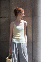 Minimalist Slim Fit Knit Camisole