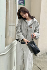 Vintage Wash Workwear Jacket