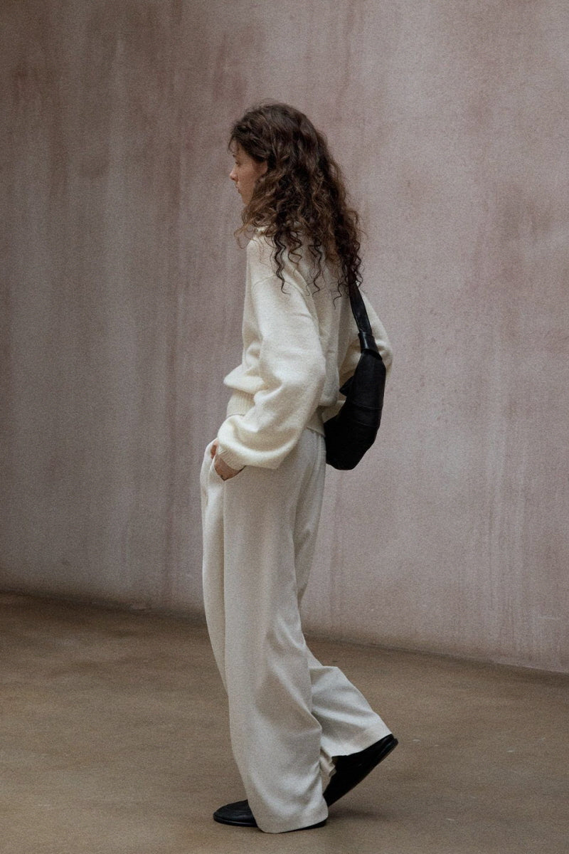Lapel Sweater Pullover