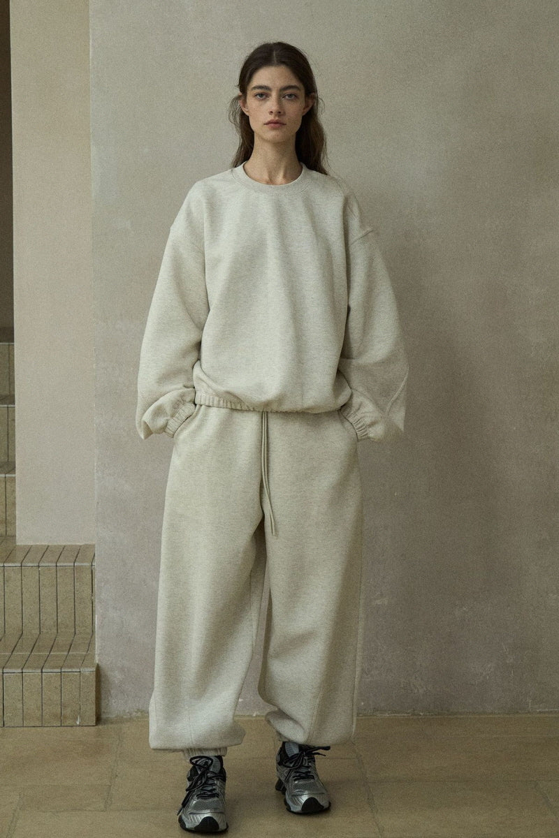 Relaxed Fit Twill Texture Pants
