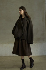 Reversible Cropped Duffle Coat