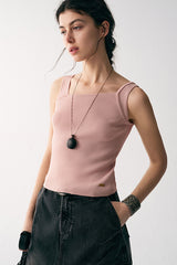 Summer Simple Basic Knit Vest