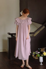 Two-Way Ruffle Slip Dress