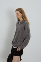 Classic V-Neck Knit Sweater