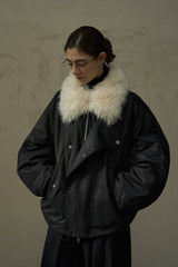 Fur Collar Hooded Parka