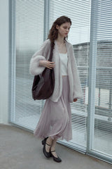 Lazy Lantern Sleeve Cardigan