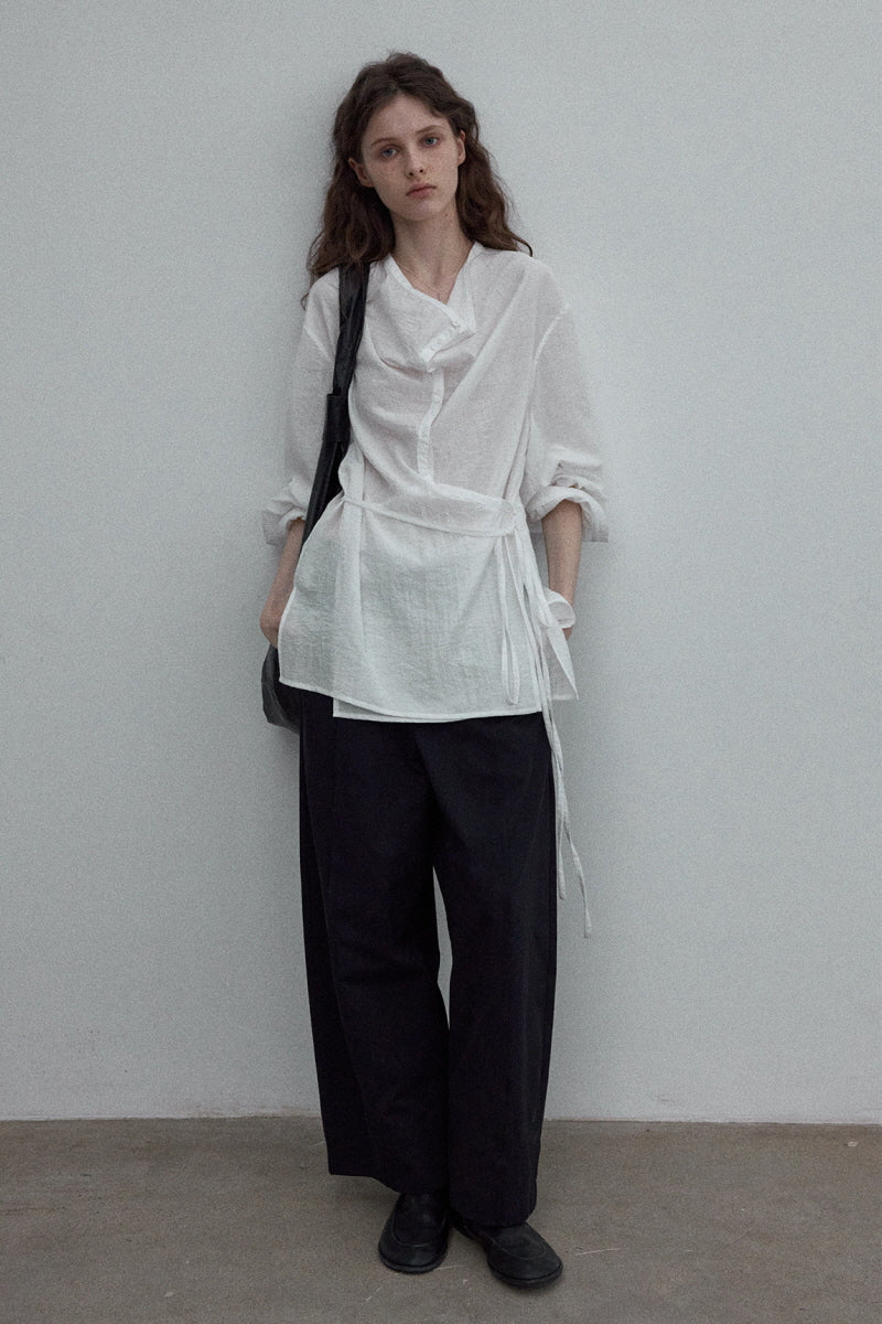 Misty Wide-Leg Scimitar Pants