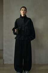 Drawstring Loose Slacks