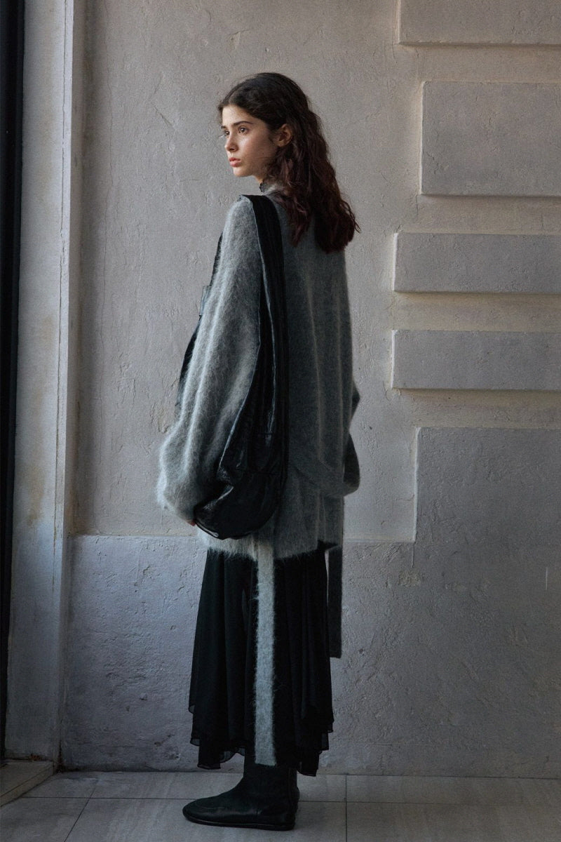 Relaxed Mid-Length Cardigan