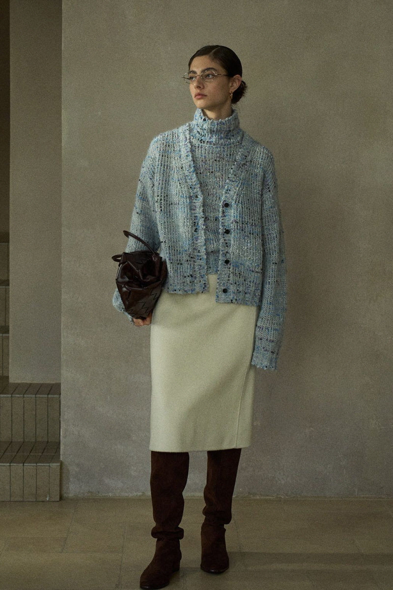 Straight Midi Skirt
