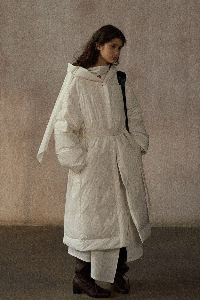 Oversized Hooded Puffer Coat